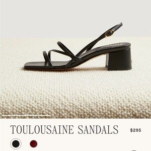 Rouje Paris TOULOUSAINE SANDALS